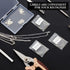 3 Gram Silver Solder, 3 Pcs Silver Wire Set, Tiny Medium Density Jewelry Precut Chips, Easy Welding Equipment
