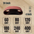 POWERTEC 4 x 24 Inch Sanding Belts, 24PK Aluminum Oxide Belt Sander Assortment, 4 Each of 60 80 120 180 240 400