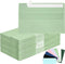 Mulbozy 200 Pcs #10 Business Envelopes, Self Seal Windowless Mailing Envelopes for Office Checks, Invoices (Sage Green)