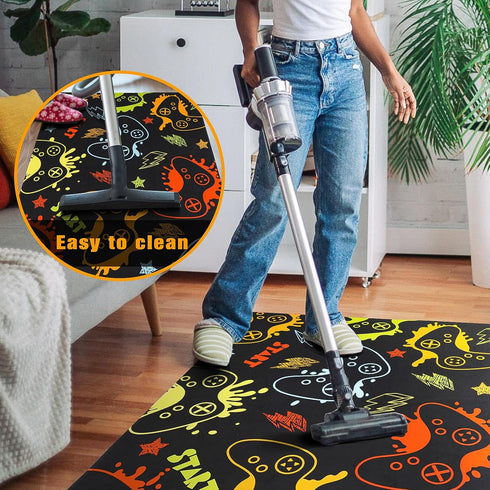 Wruzbxcn 36"X 48" Gaming Chair Mat for Hardwood Floor Office Rugs for Game Rolling Mats for Chair Gamer Computer Desk