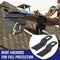 Permanent Roof Anchors Lightweight Rustproof Aluminum Alloy Arrest Anchor for Roof Tie-Off Points (2)