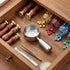 60ml 304 Wax Seal Spoon Pot Big Stainless Steel Wax Melting Spoon Warmer Scoop with Handle for Sealing Stamp Envelope