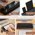Garood Desktop Dry Erase Board with Storage, Black Keyboard Whiteboard, Desk Organizer, Phone Tablet Holder, 15.8 x 7 x
