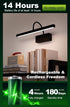16 inch Dimming Picture Lights for Wall Battery Operated, Art Lighting for Paintings, Wireless Rechargeable Gallery