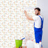 LiveGallery Cartoon Rabbit Wallpaper Lavender Wallpapers Flower Plants Wall Paper Peel and Stick Contact Paper