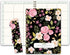 Elan Publishing Company HARDCOVER Teacher Lesson Plan Book with Bonus Clip-in Bookmark (Black Floral)