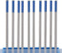 2% Lanthanated TIG Welding Tungsten Electrodes 1/16 x 7 10-Pack