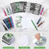 PerKoop 48 Pcs Inspirational Gifts Set, Bulk Motivational Notepads, Ballpoint Pens, Keychains for Teachers and Parties