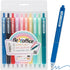 Pastel Ballpoint Pens, Colored Ink, Retractable, Medium Point 0.7mm, Quick Drying, Smearing and Smudging Proof