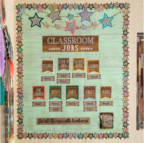 Teacher Created Resources Home Sweet Classroom Classroom Jobs Mini Bulletin Board (TCR8801) by Teacher Created Resources