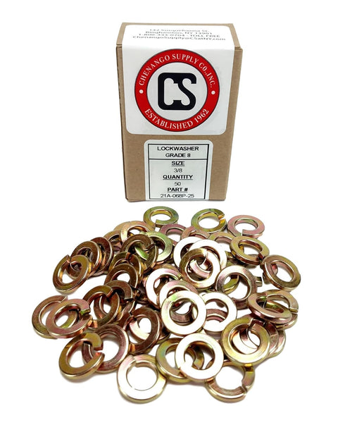 3/8 Hardened Grade 8 Lock Washer (50pcs) *(More Selections in Listing)*
