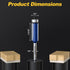 Set, 1/4 Inch Trimming, 1-3/16", 1/2" Professional Flush Trim Router Bit Shank Bottom Bearing, Carbide Tipped