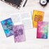 Elan Publishing Company Field Notebook - Pocket Journal, 3.5"x5.5", Watercolor Inspiration Covers, Pack of 5