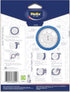 Helix Angle and Circle Maker with Integrated Circle Templates, 360 Degree, 6 Inch / 15cm, Assorted Colors