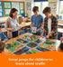 FRCTLNKG 30Pcs 1 Inch Sets Mini Traffic Cones, Plastic Small Orange Cones, Train Scene Cone Party Decorations