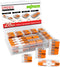 WAGO 221 Lever Nuts 28pc Assortment with Case, Includes 221-2401, 221-412, 221-413, 221-415
