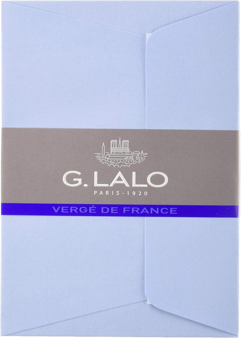 G.Lalo Verger de France Envelope | Postcard Size (C6/Western 2) | Blue A5 Bi-Fold | gl52102