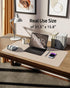 YSAGi Leather Desk Pad Protector - Large Non-Slip PU Leather Desk Blotter, Waterproof Writing Pad for Office and Home