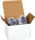 Vivaplex Cobalt Blue Glass Bottles, 4 oz with Glass Eye Droppers - 2 Pack