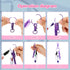 Sabary Mini Highlighter Nurse Pen Pack Set, Pink and Purple Tip Highlighter, 2 Permanent Marker and 2 Ball Pen