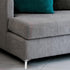 4pcs NUOBESTY Metal Furniture Support Legs Sofa Cabinet Dresser Steel Legs Silver Finish Bedside Table Replacement Feet