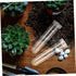 50pcs Wakauto Transparent Flower Tubes for Fresh Flowers Practical Floral Water Containers Height for Roses Carnations