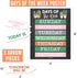Hadley Designs Cactus Classroom Calendar Set, Bulletin Board for Classroom Decorations
