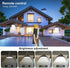 IP66 3 Dimmable Lixada Solar Powered Pendant Lamp Outdoor Waterproof Hanging Lights with Remote Controller Garage Light