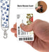 Cruise On Lanyards for Cruise Ship Cards (2-Pack) with ID Holder, Detachable Key Card Badge & Waterproof Holder (White
