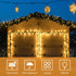 Flechllary 2 Pack-Solar 78Ft 200 8 String Lights, LED Solar Lights Outdoor with Modes Solar String Lights Outdoor
