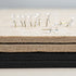 Large Bulletin Board, 24 x 18 inches Felt Decorative Pin Board, Self-Adhesive Vision Board with 20 Pushpins - Black