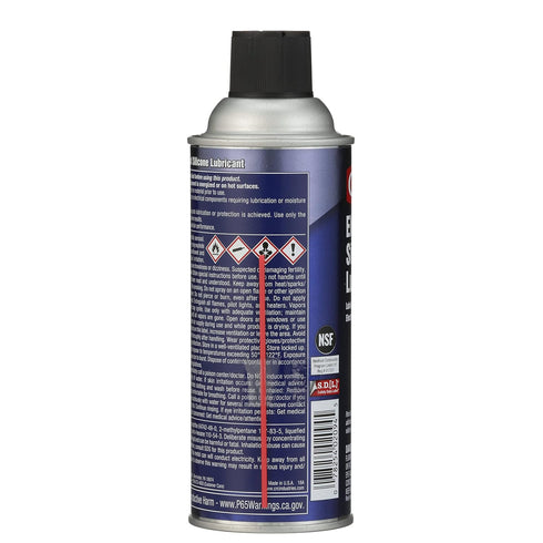 CRC Electrical Silicone Lubricant 02094, 10 Wt Oz., Premium Grade Silicone Aerosol