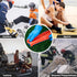 36" 4.3" (6, RHINO RESCUE First Aid Splint X Orange-Gray, Keep Bones in Position Splint Bundle)