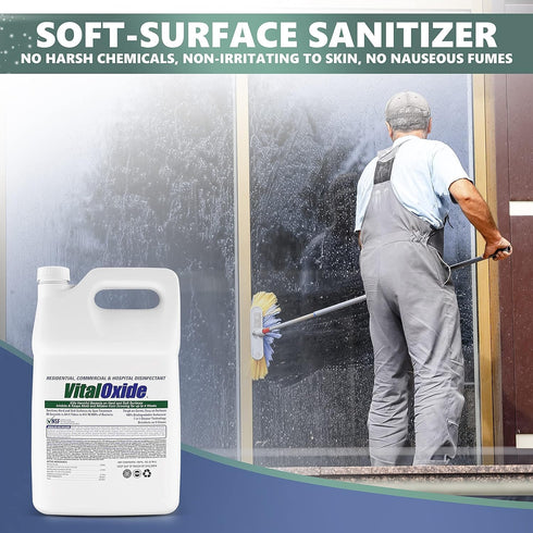 Vital Oxide Disinfectant, Deodorizer, Cleaner, Food-Contact Sanitizer, 1 Gallon, EPA Registered