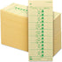 TOPS Time Cards, Weekly, 1-Sided, 3-1/2" x 9", Manila, Green Print, 500-Count