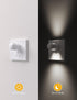 SETEN 6 Pack 4000K 100 360 Mini LED Night Light Plug in Wall - Dusk to Dawn Auto On/Off, Cool White Lumen, Adjustable