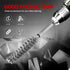 6PCS 304 Stainless Steel Bore Brush, Twisted Wire Drill Brush, 1/4 Inch Hex Shank S2 Steel Handle for Plumbing Tools