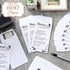 600 Pack 3.5 6.5 Inches Fainne Housekeeping Thank You Tip Envelopes, Cash Self Adhesive Tip Envelopes for Hotel Motel