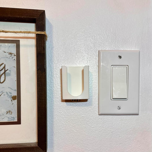 Wall & Upright Mount for Hunter Ceiling Fans (White)