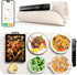Monteka Warming Mat for Food 24.8"15", Electric Warming Trays with APP &