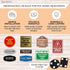 Standard EMPLOYEES ONLY Sign, Blue, Large (1 Pack)