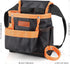 YOOFAN Tool Pouch - Tool Belt for Electrician, Carpenter, Construction Technician, Gardening Accessories, Orange