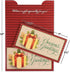 Set 6 (2 3 7 Inches, Current Holiday Season Money Cards of Christmas Cash Cards of Each Design), x Envelopes Included