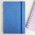 Glittery Pink Spiral Notebook, 2Pack Hardcover Journals for Note Taking, 180 Pages, 8.2” x 6”, Thick Paper