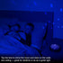 17457 GE LED Moon and Star Projector Night Light, Battery Operated Tap Light, Ideal for Kids Bedrooms, Playrooms