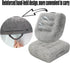 YITONGXXSUN 12cm/4.7in,Plush Super Thicken Car Seat Cushion for Adults-Car Booster Seat for Short Drivers-Increase The