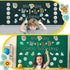 Ctosree 134 Pcs Safari Bulletin Board Set - We are Wild about Learning with Leaf Flower Wood Bead Animals Cutouts