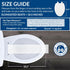 170 Bemis Durable Plastic Toilet Seat, Elongated, White