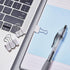 Binder Clips Set, Assorted Sizes, White for Office and Home Use - Pack of 100
