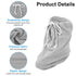 Axafazup 1 Pack Washable Plaster Sock, Ankle Wound Protector, Cast Sock Cover for Foot Leg, Adjustable Drawstring